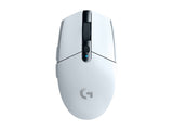 LOGITECH G G305 Mouse optical 6 buttons wireless 2.4 GHz USB wireless receiver white