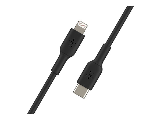 BELKIN BOOST CHARGE USB-C to Lightning Cable PVC 1M Black