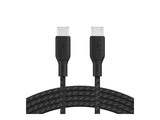 BELKIN 100w USB-C to USB-C Braided Cable 2M Black