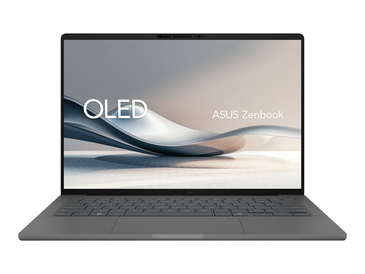 ASUS Zenbook UX3407QA-QD431X Qualcomm X1-26-100 14p WUXGA LPDDR5X 32Go 512Go PCIE G4 SSD Qualcomm Adreno GPU W11P Gray
