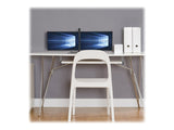 EATON TRIPPLITE Dual-Monitor Desktop Mount Stand for 13inch to 7inch Flat-Screen Displays