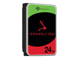 SEAGATE Ironwolf PRO Enterprise NAS HDD 24To 7200tpm 6Gb/s SATA 256Mo cache 8.9cm 3.5p 24x7 for NAS RAID Rackmount systems BL
