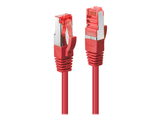 LINDY Cat.6 S/FTP Cable Red 7.5m Colour Code TIA/EIA-568-B