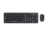 TRUST Pack clavier & souris sans fil ODY II silencieux - noir (FR)