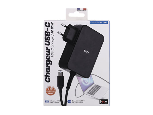 TNB 90W USB-C Charger With Wall Outlet