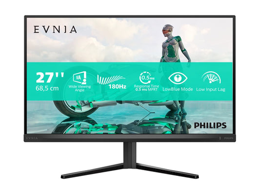Philips Evnia 3000 27M2N3200S Ecran Gaming 27" - 1920 x 1080 FHD- @180 Hz - IPS - 300 cd/m² - 1000:1 HDR10 - 0.5 ms - 2xHDMI, DP ,HP
