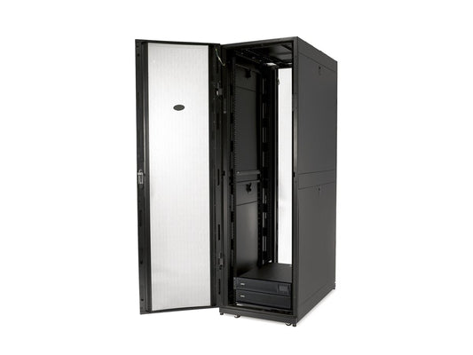 APC ARMOIRE NETSHELTER SX NOIR 19 BAIE 48U X 600 L X 1070 P PORTES PANNEAUX LATERAUX INCLUS