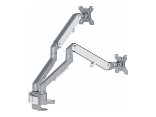 URBAN FACTORY Flexee Dual Dual Spring Monitor Arm - White