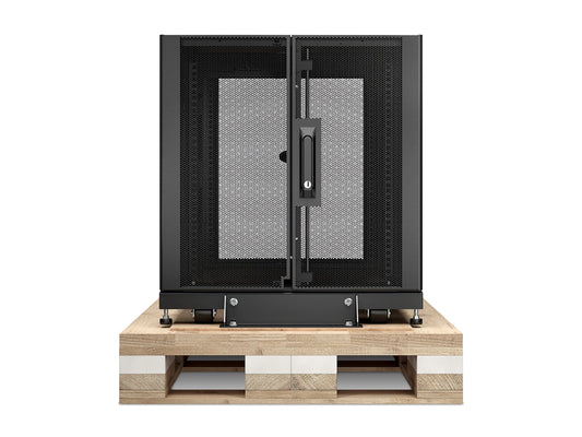 APC NetShelter SX 12U Server Rack Enclosure 600mm x 900mm w/ Sides Black Shock Packaging