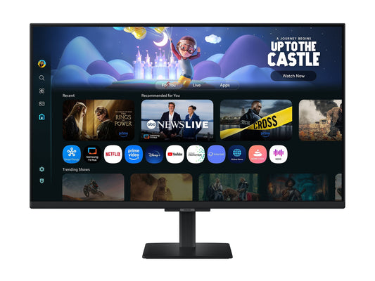 SAMSUNG LS32FM500EUXEN 32p FHD Smart Monitor M50F White Smart TV Apps Airplay 2HDMI