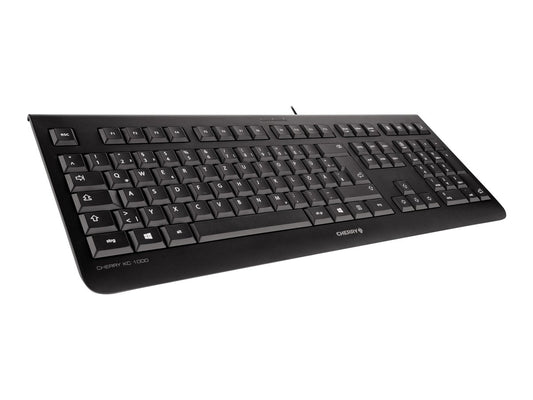 CHERRY KC 1000 105+4 key USB black Corded Keyboard (PAN)