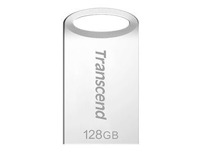 TRANSCEND 128Go Clé USB USB 3.1- Boîtier métallique
