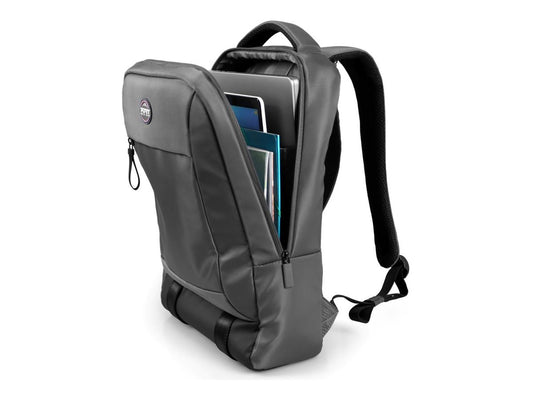PORT DESIGNS Trendy & Colorful Urban Backpack Dedicated Padded Laptop Compartment up to 14/15.6p Slim Format