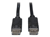 EATON TRIPPLITE DisplayPort Cable with Latches 4K 60Hz M/M 15ft. 4.57m