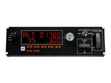 LOGITECH Multi Panel Flight simulator instrument panel wired for PC