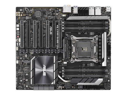 ASUS WS X299 SAGE/10G Socket LGA-2066 8xDDR4 7xPCIe 3.0 x16 M.2 socket SATA 6Gb/s 5xUSB 3.2 CEB Mainboard