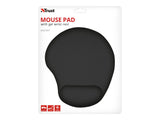 TRUST Tapis de souris ergonomique BIGFOOT - noir