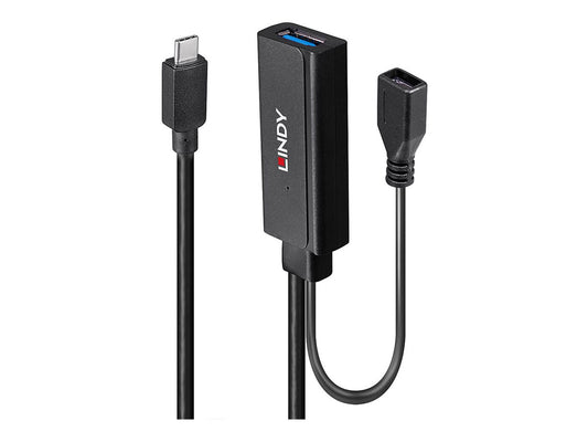 LINDY 5m USB 3.2 Gen 1 C/A Active Extension
