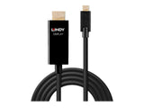 LINDY 3m USB Type C to HDMI 4K60 Adapter Cable with HDR
