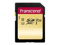 TRANSCEND 128Go UHS-I U3 Carte SD puce MLC pour appareil photo Reflex