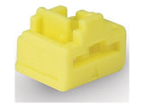 LINDY RJ45 Port Locks YELLOW 20pcs.