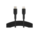 BELKIN BOOST CHARGE USB-C to Lightning Cable Braided 2M Black