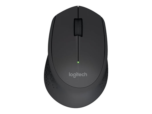 LOGITECH M280 Mouse right-handed optical 3 buttons wireless 2.4 GHz USB wireless receiver black