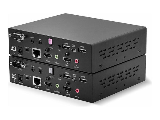 LINDY 100m Cat.6 Dual Head HDMI USB & RS232 Extender