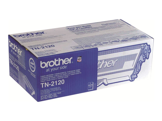 BROTHER TN-2120 toner cartridge black high yield 2.600 pages 1-pack