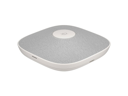 HP Poly Studio A2 White Table Microphone Mounting Plate I/O cables