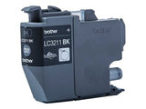 BROTHER LC3211BK Black Ink Cartridge with 200-pages capacity