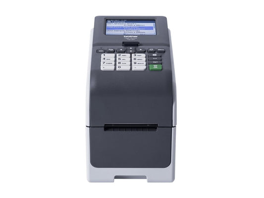 BROTHER 2p label printer USB connection 203dpi Ethernet Battery Possible touch screen