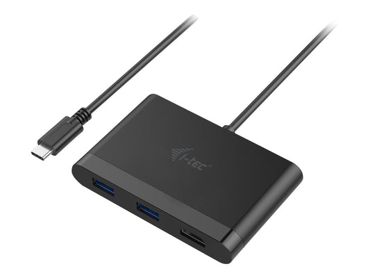 I-TEC USB-C HDMI and USB Adapter with Power Delivery 1xHDMI 4K 2xUSB 3.0 Port 1xUSB-C Power Delivery/Dataport compatible with TB3