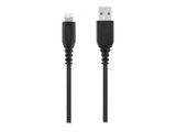 TNB XTREMWORK 1.5m USB Lightning Cable Black/Grey