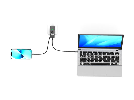 PORT DESIGNS Wall Charger Type C Pd 100W Gan - Universal Travel Plug