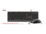 TRUST Pack clavier & souris filaire PRIMO (FR)