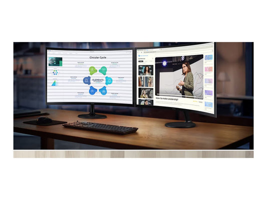 SAMSUNG LS27D360GAUXEN 27p Monitor 1920x1080 100Hz 4ms VGA HDMI