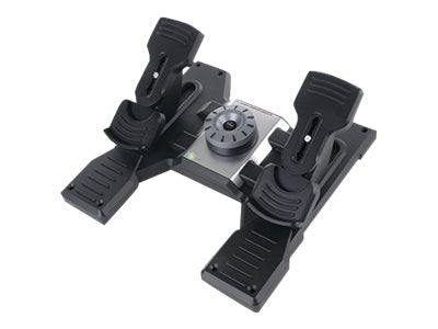 LOGITECH Flight Rudder Pedals Pedals wired for PC