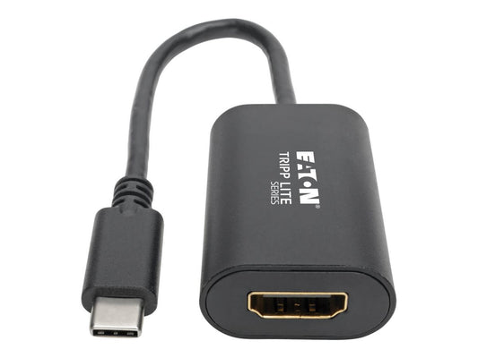 EATON TRIPPLITE USB-C to HDMI Adapter M/F - 4K 60Hz HDCP 2.2 Black