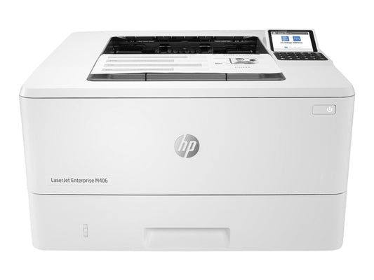 HP LaserJet Enterprise M406dn Printer Mono Duplex laser A4 1200x1200dpi 40ppm 350sheets USB LAN