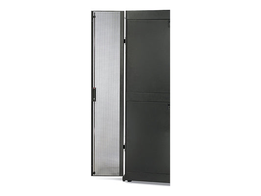 APC NetShelter SX 45U 600mm Wide Perforated Split Doors Black