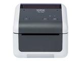 BROTHER TD-4520DN Label printer direct thermal Roll 118mm 300x300dpi 152mm/sec USB 2.0 LAN serial grey white