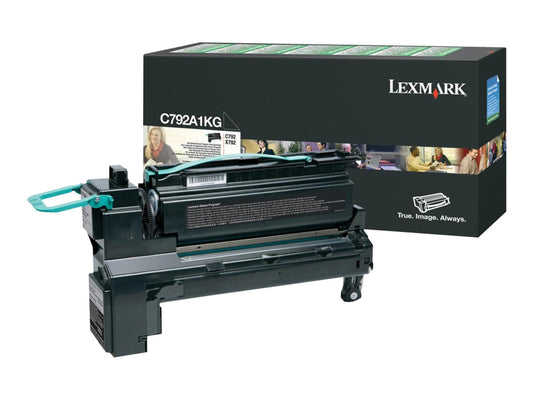 LEXMARK C792, X792 toner noir capacité standard 6.000 pages pack de 1 retour program