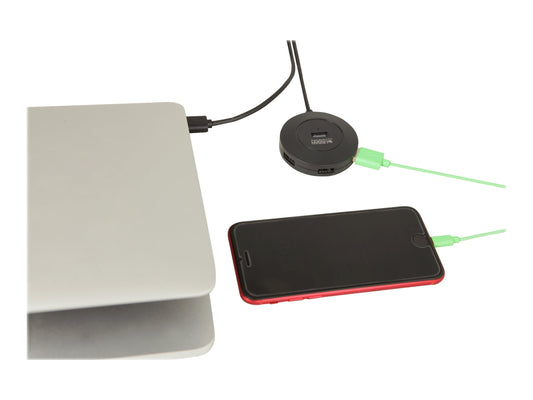 URBAN FACTORY MINEE 4-Port USB 2.0 Hub Black