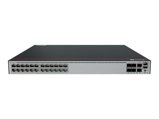HUAWEI S5735-S24PN4XE-V2 24x10/100/1000/2.5GBASE-T ports PoE+ 4x10GE SFP+ ports 2x12GE stack ports without power module