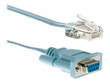 CISCO Console Cable 6ft with RJ45 and DB9F