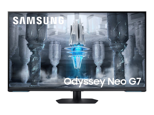 SAMSUNG ODYSSEY NEO G7 QLED - LS43CG700 43p 144Hz - SMART - Ecran UHD 4K 3840x2160 VA 1ms HDR10+ 400cd/m² 100000 :1 enceintes LAN
