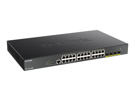 D-LINK 28-Port Smart Managed PoE+ Gigabit Switch 4x 10G dlink green 3.0 24x 10/100/1000Mbit/s TP RJ-45 PoE Port 802.3at