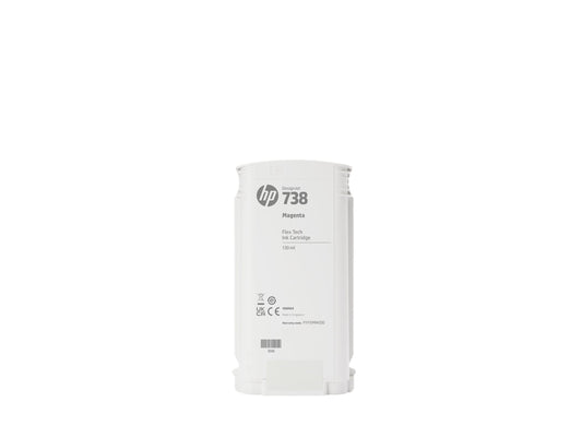 HP 738 130-ml Magenta DesignJet Ink Cartridge