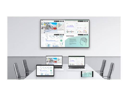 SAMSUNG QM43B-T 43p Wide 16:9 All-in-one Capacitive Touch 400nits 2x10W speakers HDMI USB WiFi VESA